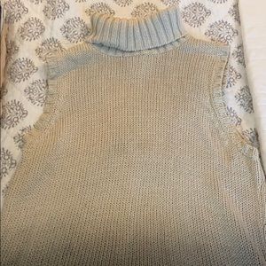 Jones of New York Sleeveless Color Block Sweater